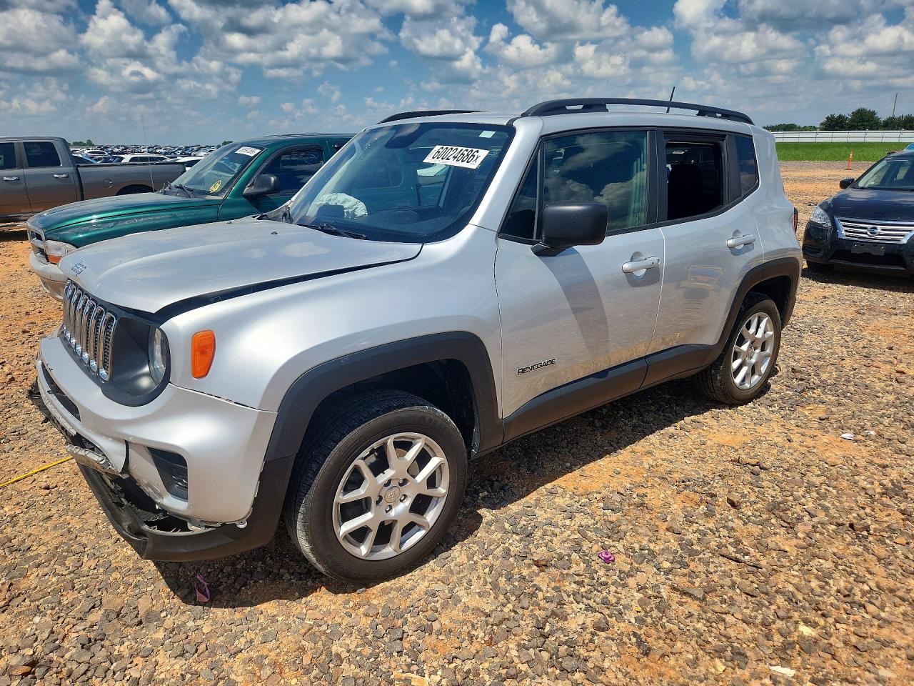 2019 Jeep Renegade Sport, VIN ZACNJBAB8KPJ73743 — Перед