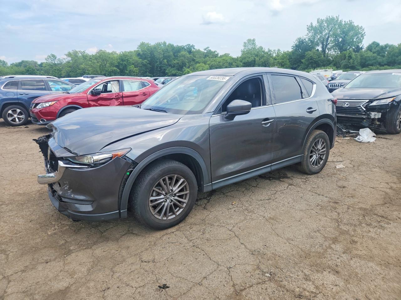 2020 Mazda CX-5 Touring, VIN JM3KFBCM3L0836219 — Front end