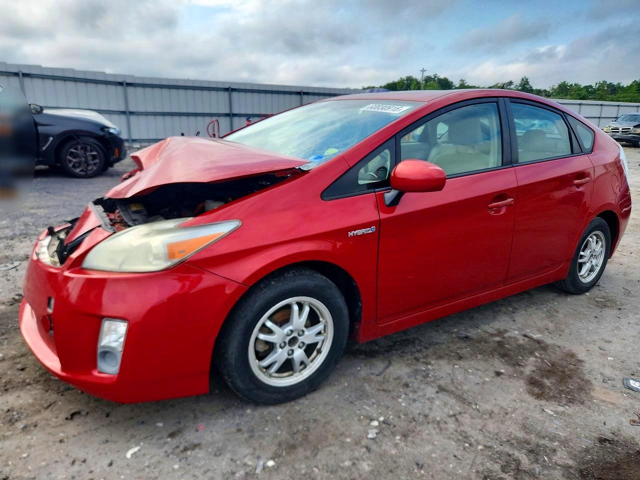 2010 Toyota Prius II, VIN JTDKN3DU3A0042754 — Front end