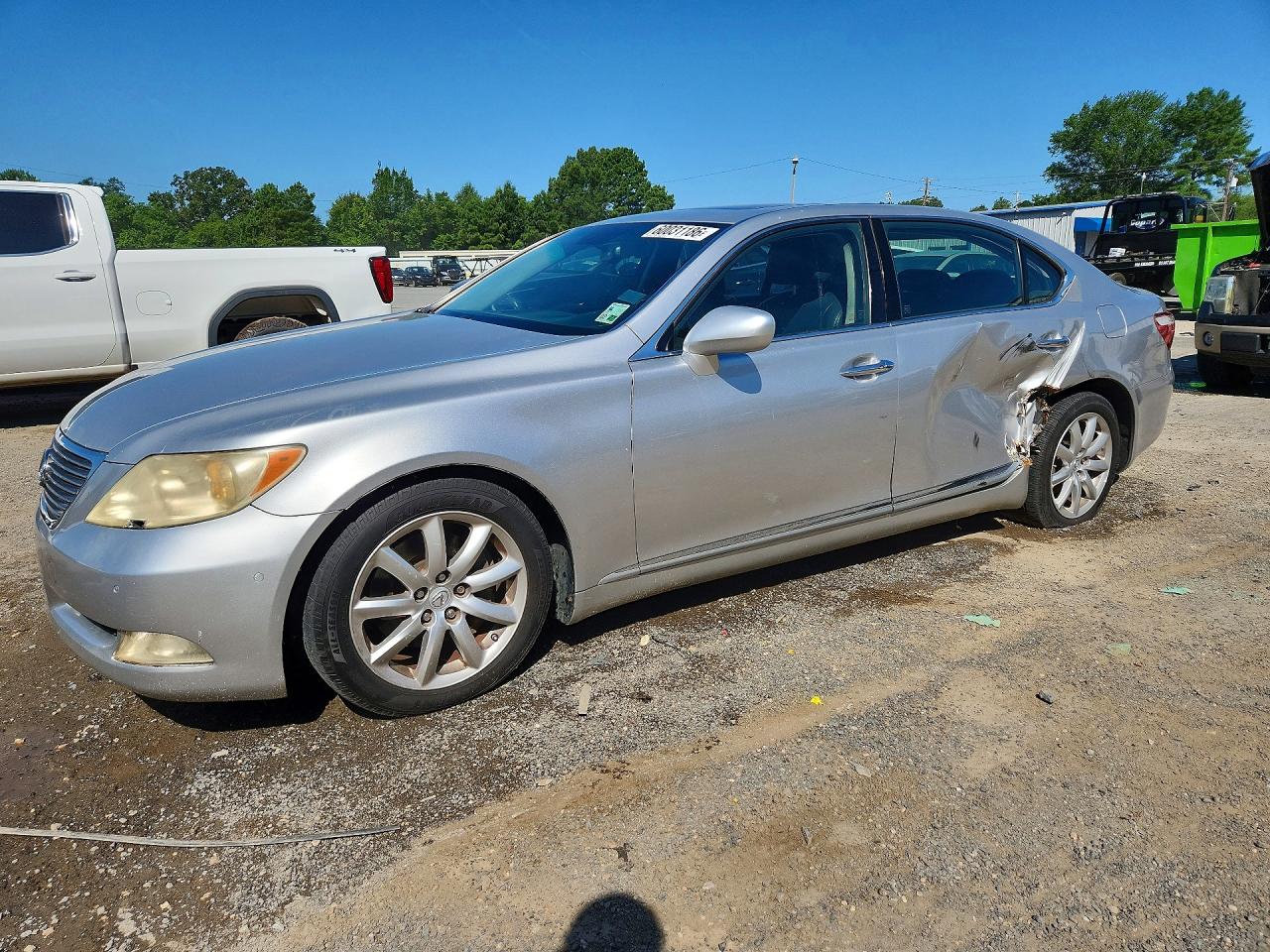 2007 Lexus LS 460 L, VIN JTHGL46F675012450 — Side