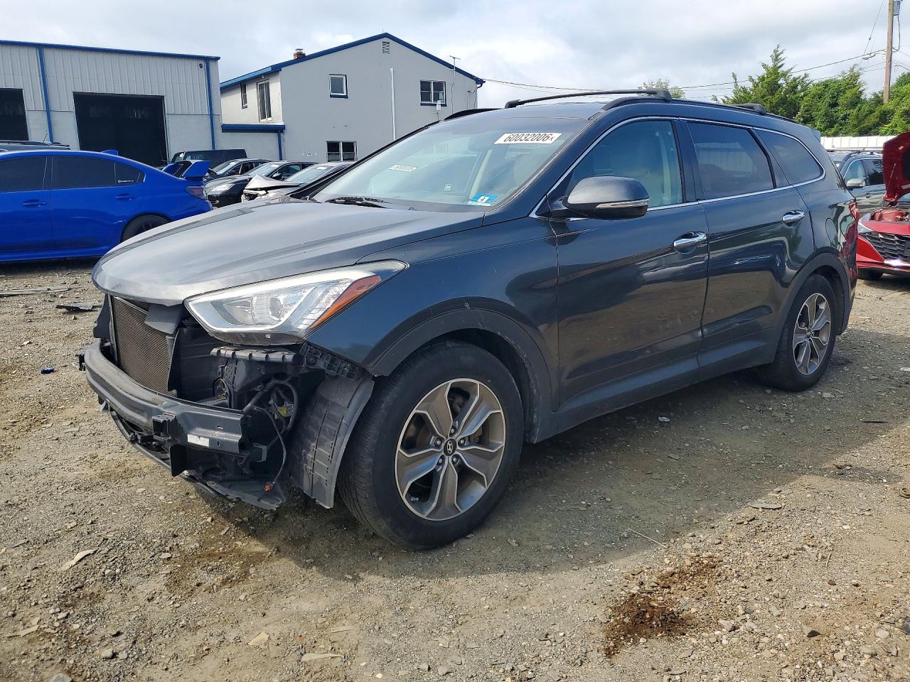 2013 Hyundai Santa Fe GLS, VIN KM8SN4HF4DU009143 — Front end