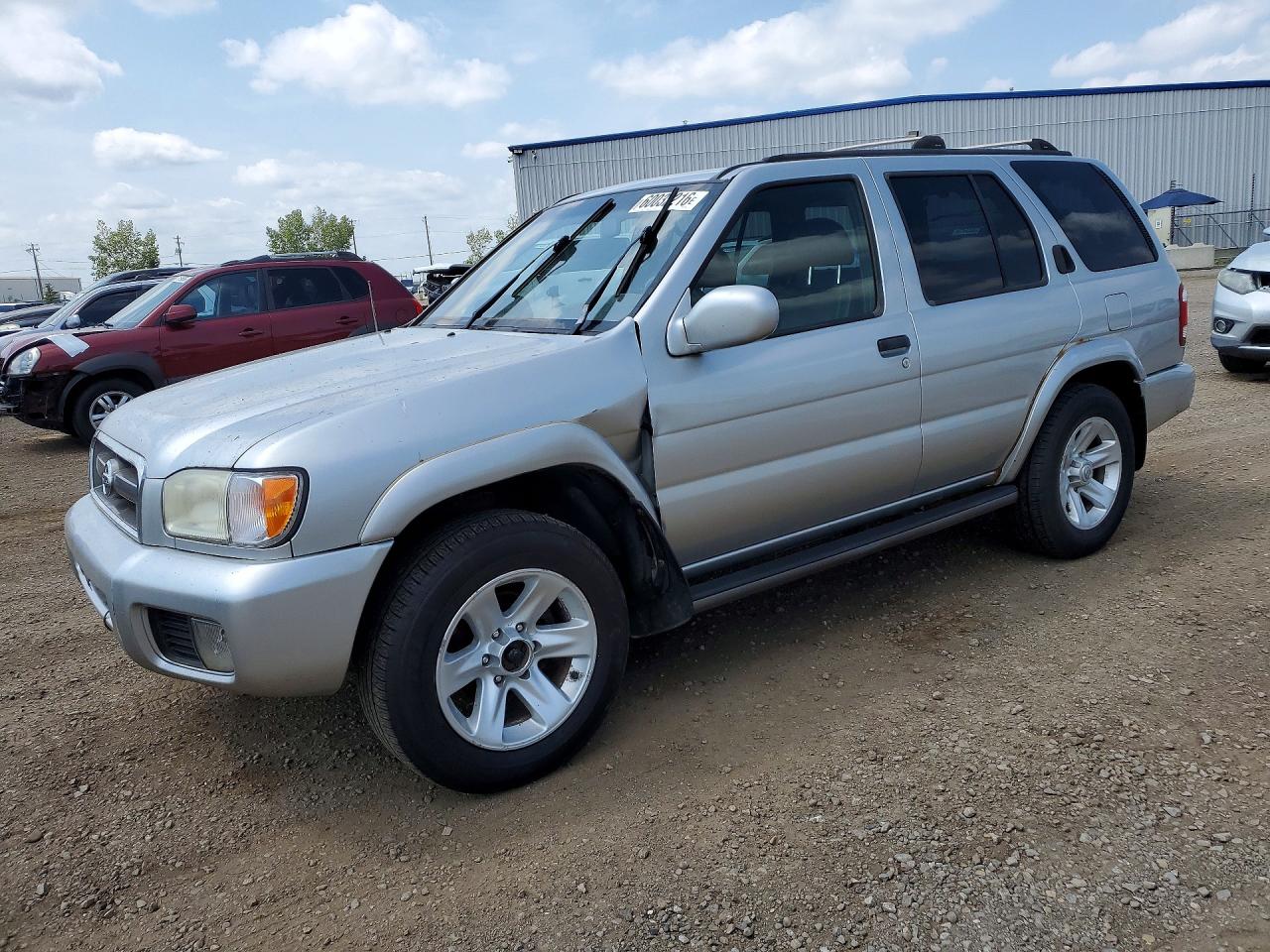 2002 Nissan Pathfinder SE, VIN JN8DR09YX2W707952 — Бок
