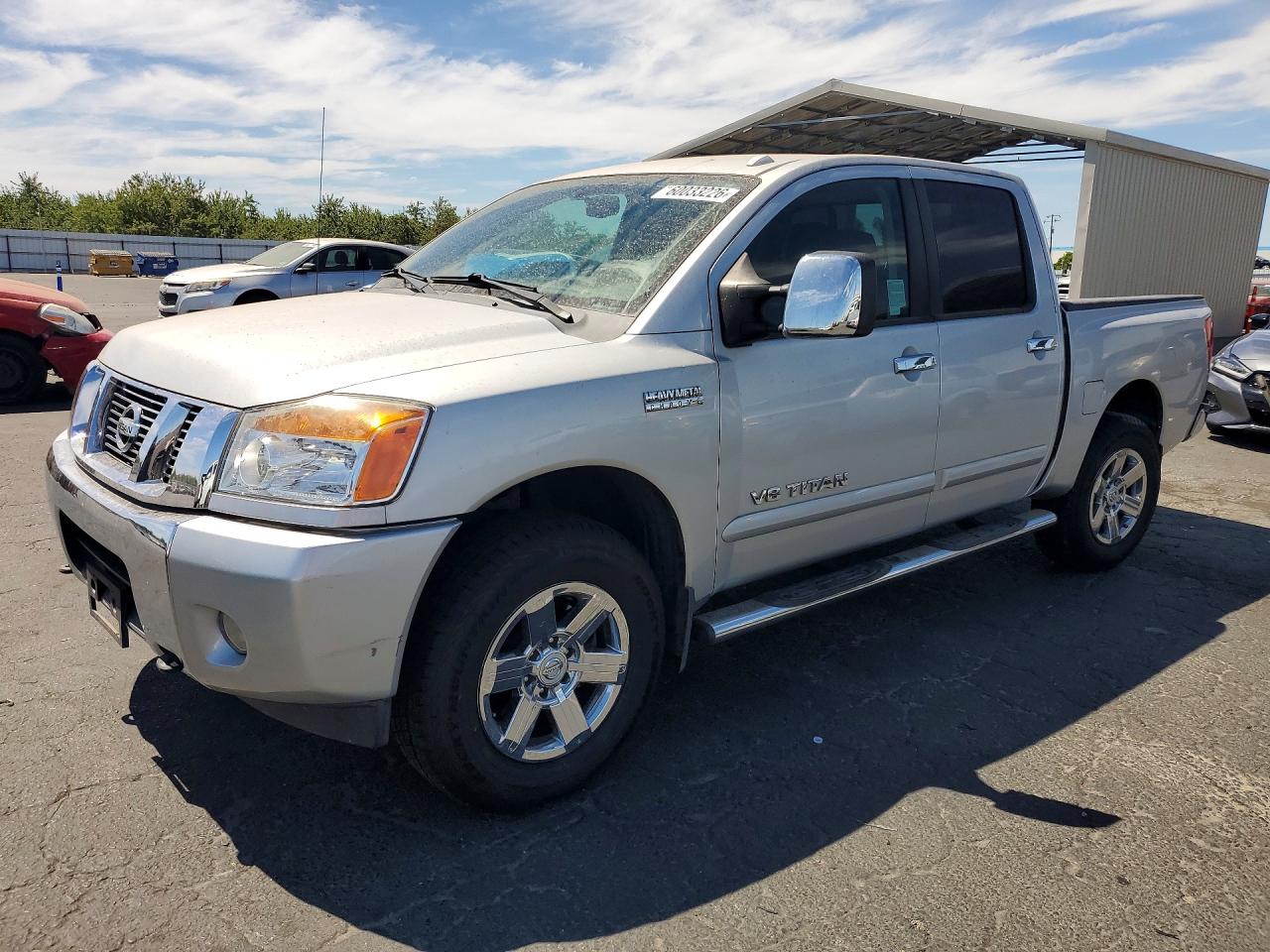 2013 Nissan Titan SV, VIN 1N6AA0EC1DN306165 — Rear end