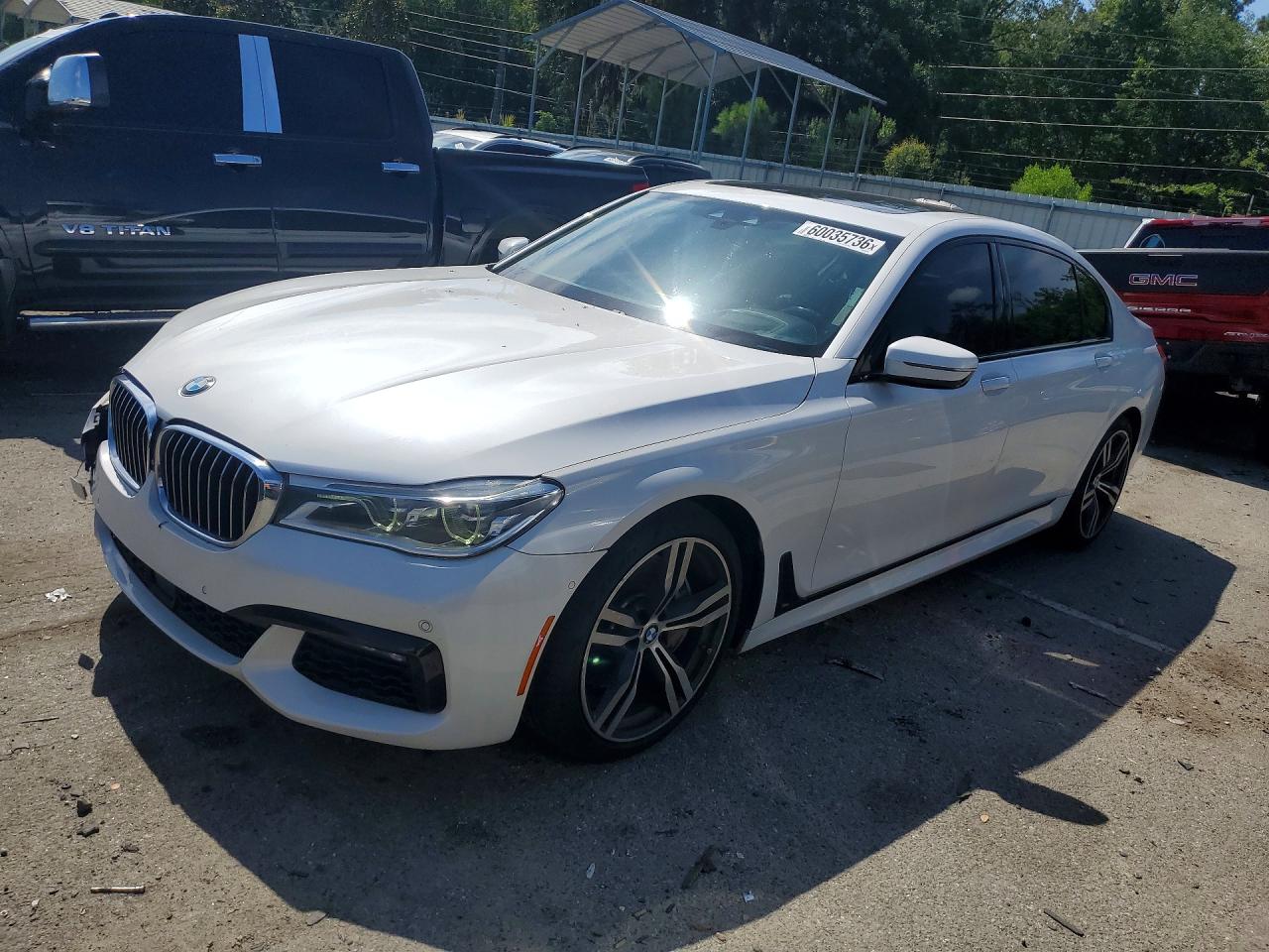 2019 BMW 7 Series 750i, VIN WBA7F0C52KGM25764 — Перед