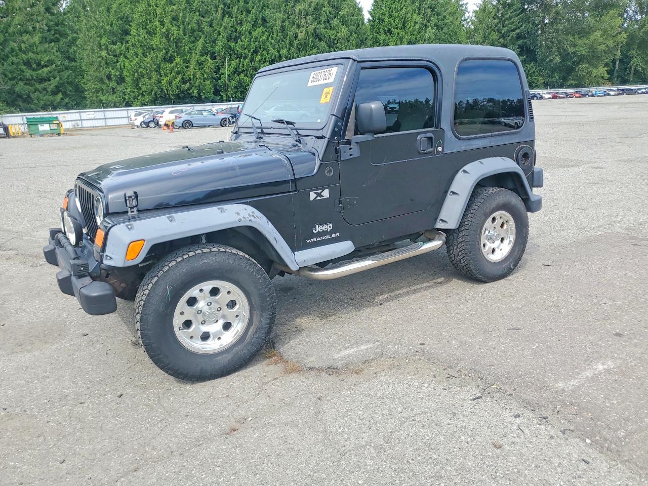 2006 Jeep Wrangler X, VIN 1J4FA39S26P732668 — Vandalism