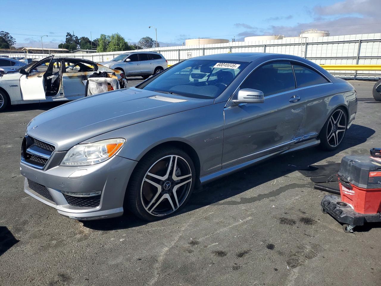 2012 Mercedes-Benz CL 63 AMG, VIN WDDEJ7EB7CA028825 — Undercarriage