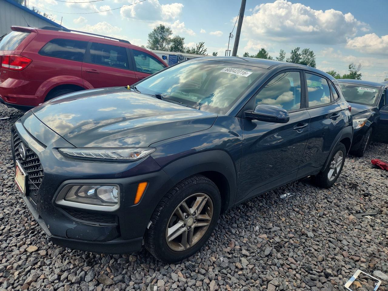 2019 Hyundai Kona SE, VIN KM8K12AA3KU227585 — Front end