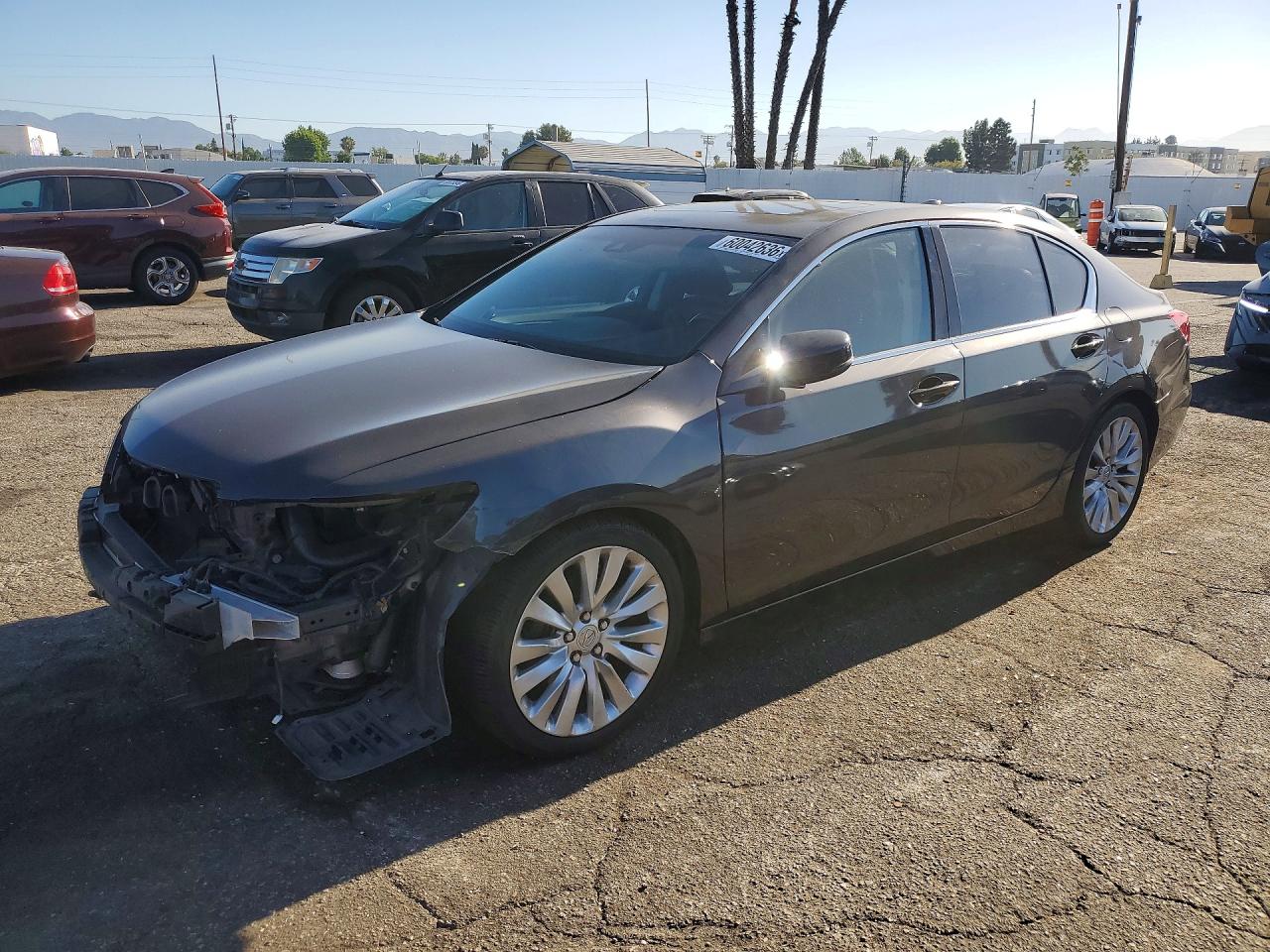 2015 Acura RLX Technology, VIN JH4KC1F58FC001234 — Front end
