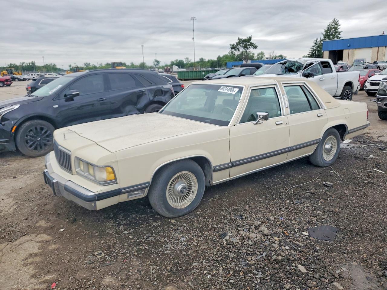 1991 Mercury Grand Marquis, VIN 2MECM75F4MX654352 — Minor dents and scratches