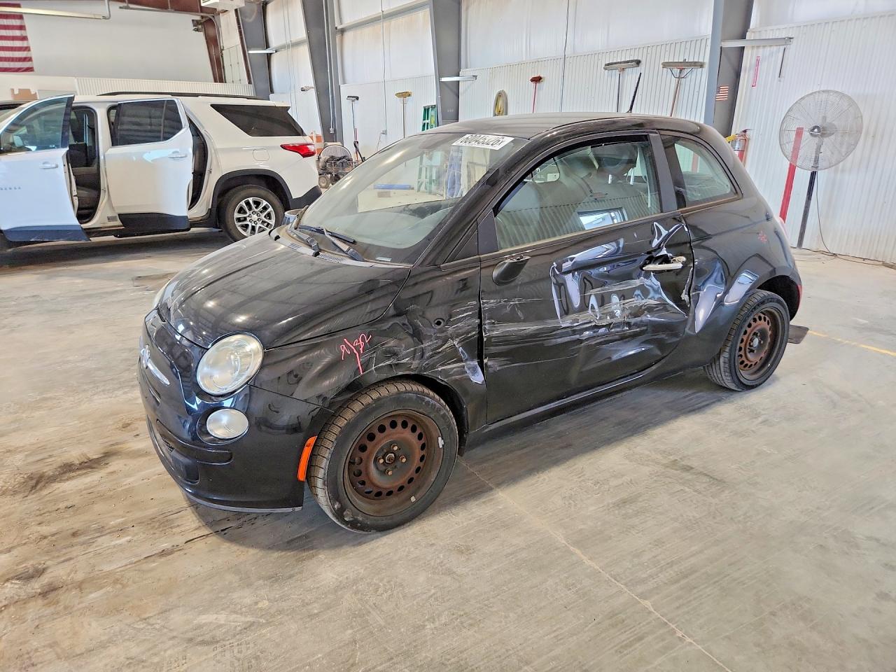 2012 FIAT 500 Pop, VIN 3C3CFFAR0CT370243 — Side