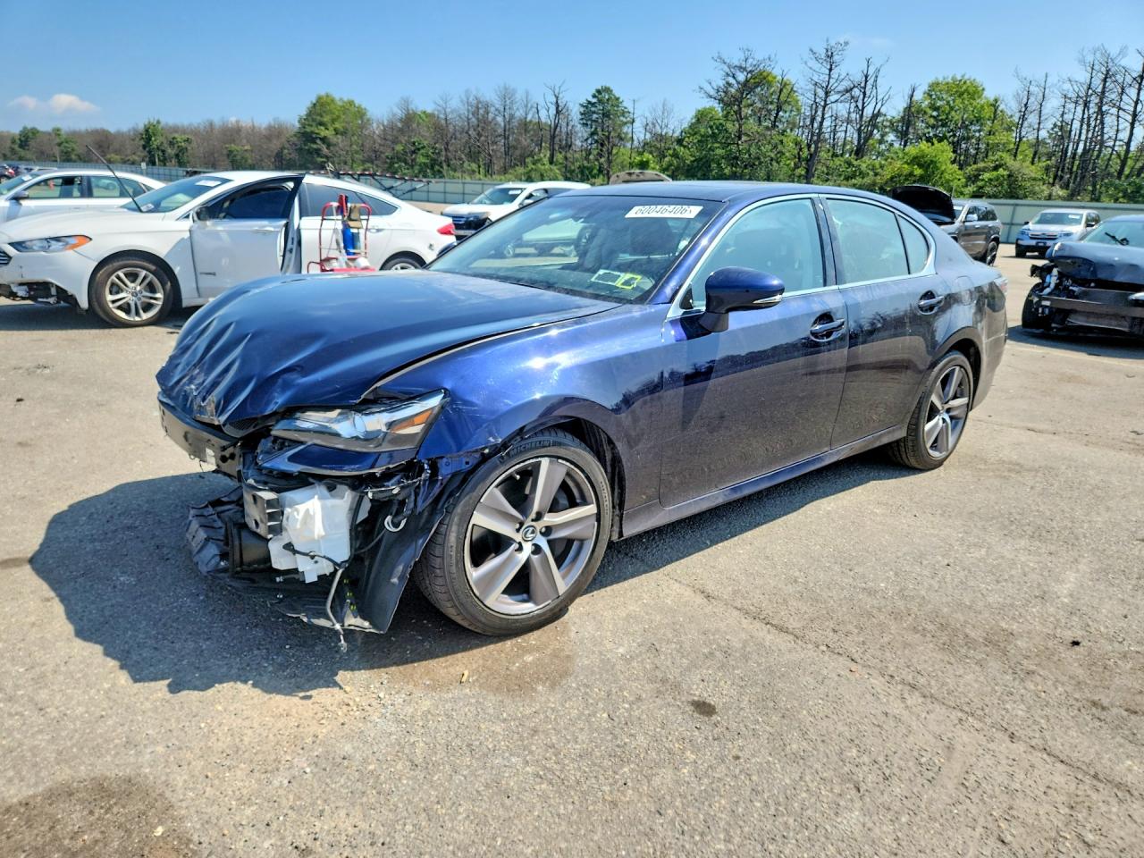 2019 Lexus GS 350, VIN JTHCZ1BL3KA011649 — Front end