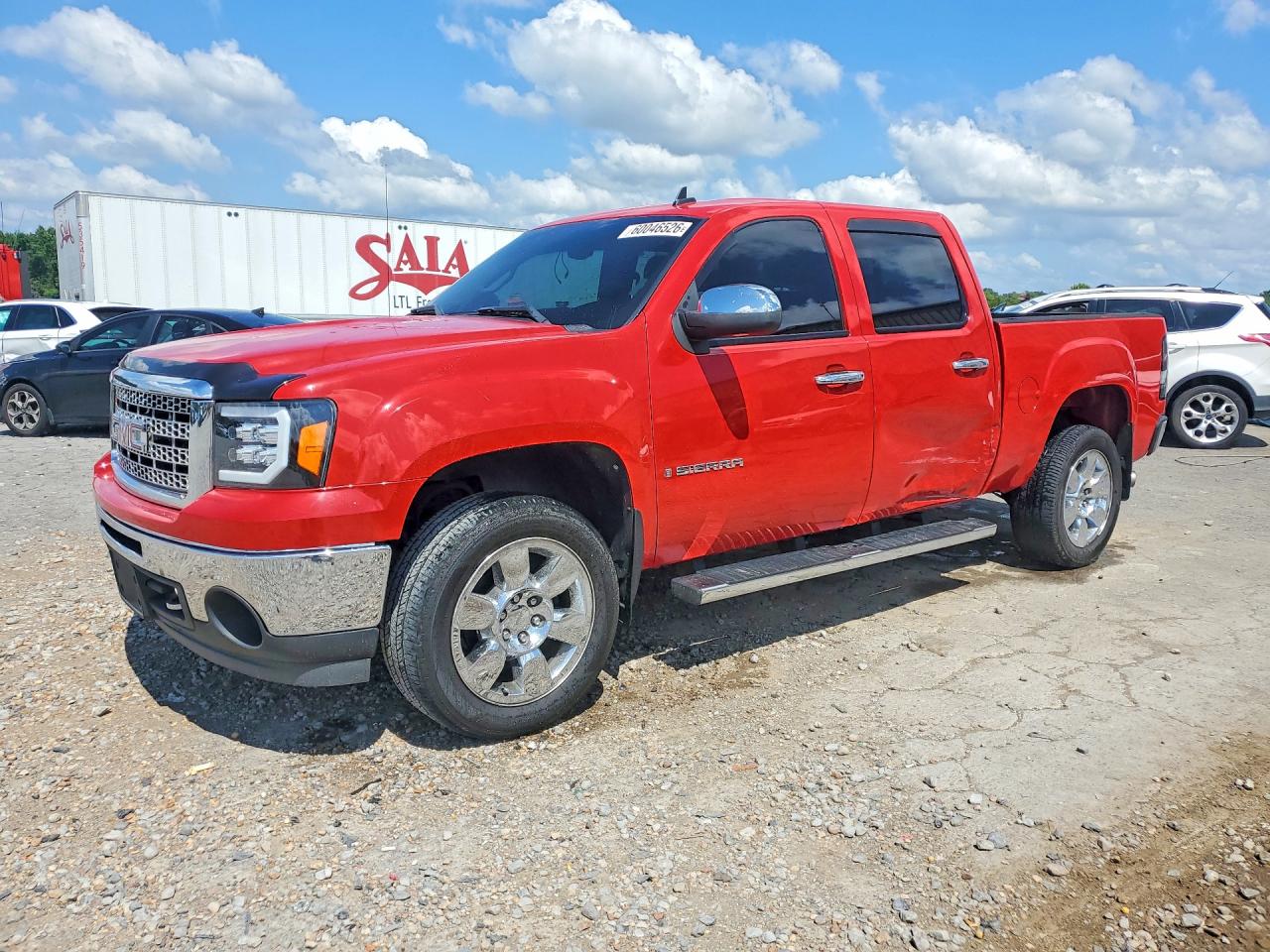 2009 GMC Sierra 1500 SLE, VIN 3GTEC23079G259954 — Side