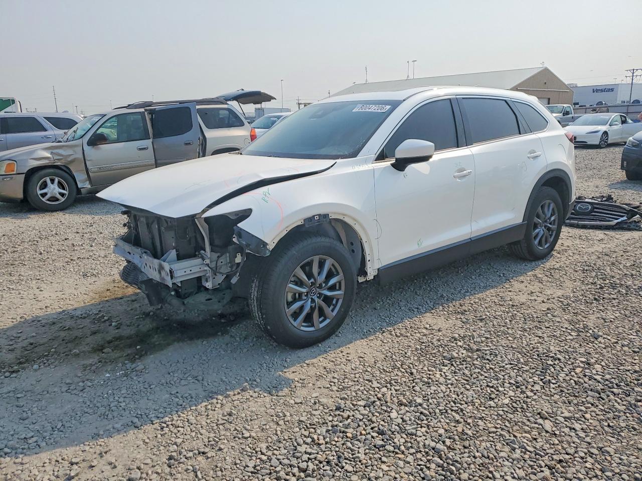 2023 Mazda CX-9 Touring, VIN JM3TCBCY6P0646985 — Front end