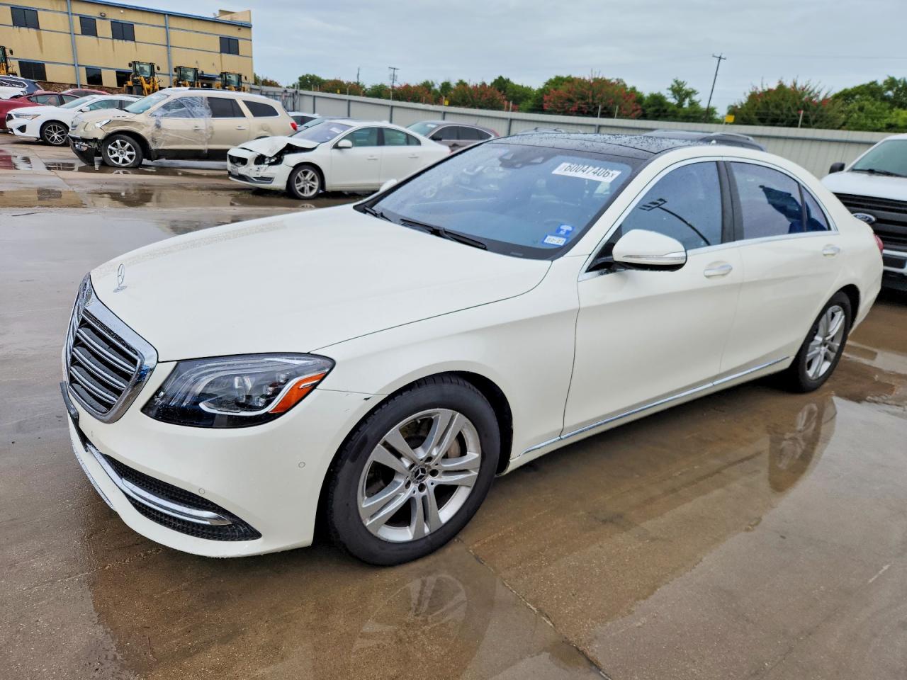 2018 Mercedes-Benz S 450, VIN WDDUG6GB7JA326578 — Water / flood