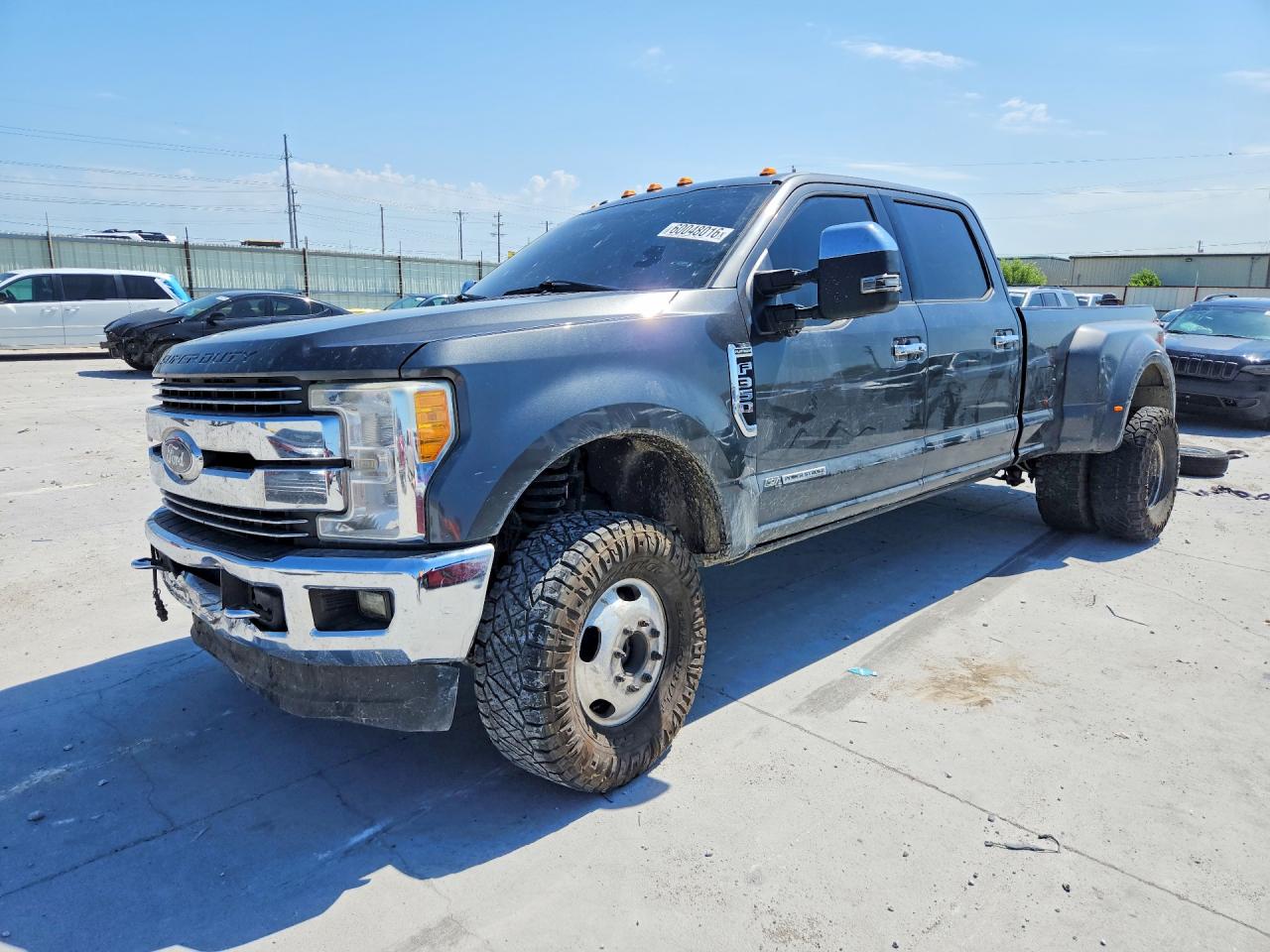 2017 Ford F-350 Lariat, VIN 1FT8W3DT2HEE45197 — Rear end