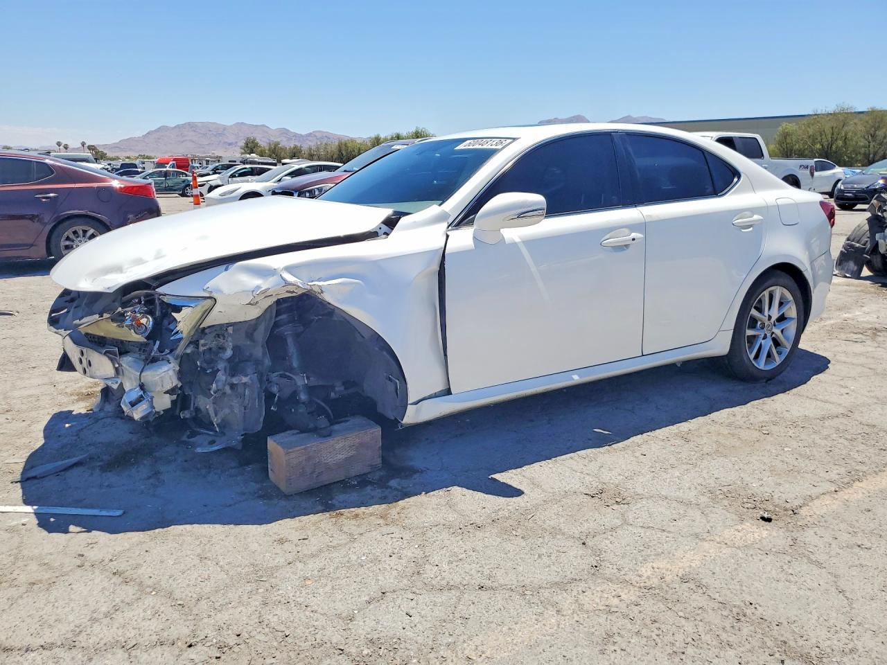 2012 Lexus IS 250, VIN JTHBF5C2XC5181468 — Front end