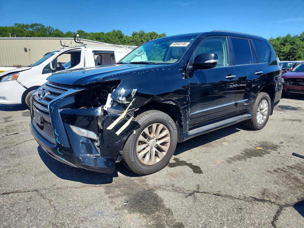 2017 Lexus GX 460 Premium, VIN JTJBM7FX5H5169355 — Front end