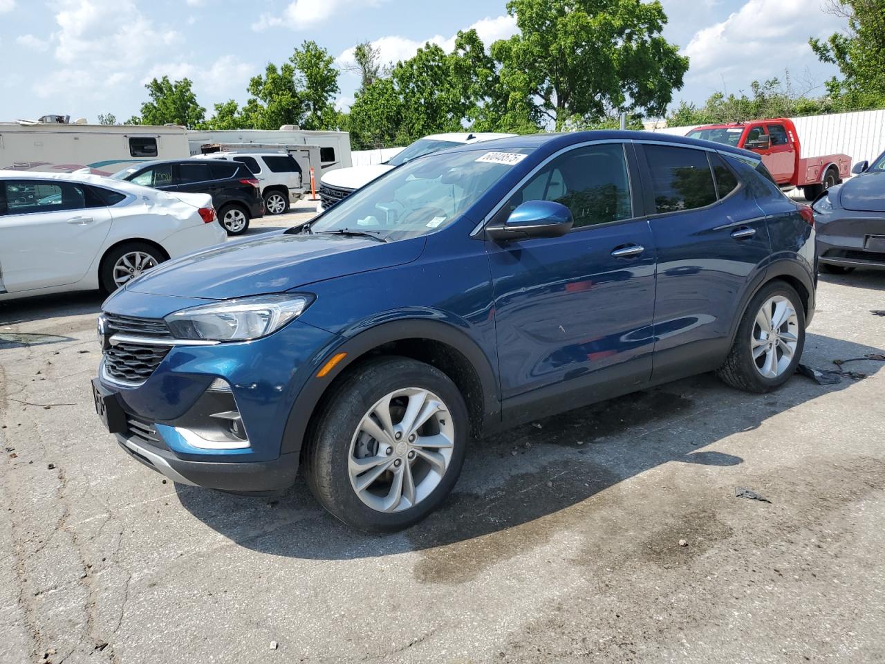 2021 Buick Encore GX Preferred, VIN KL4MMBS22MB080292 — Side