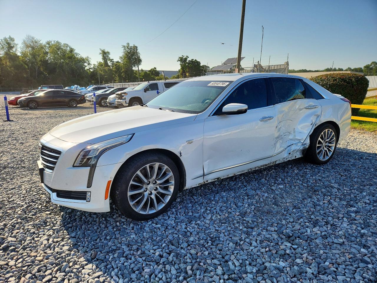 2017 Cadillac CT6 Luxury AWD, VIN 1G6KD5RS8HU142747 — Side