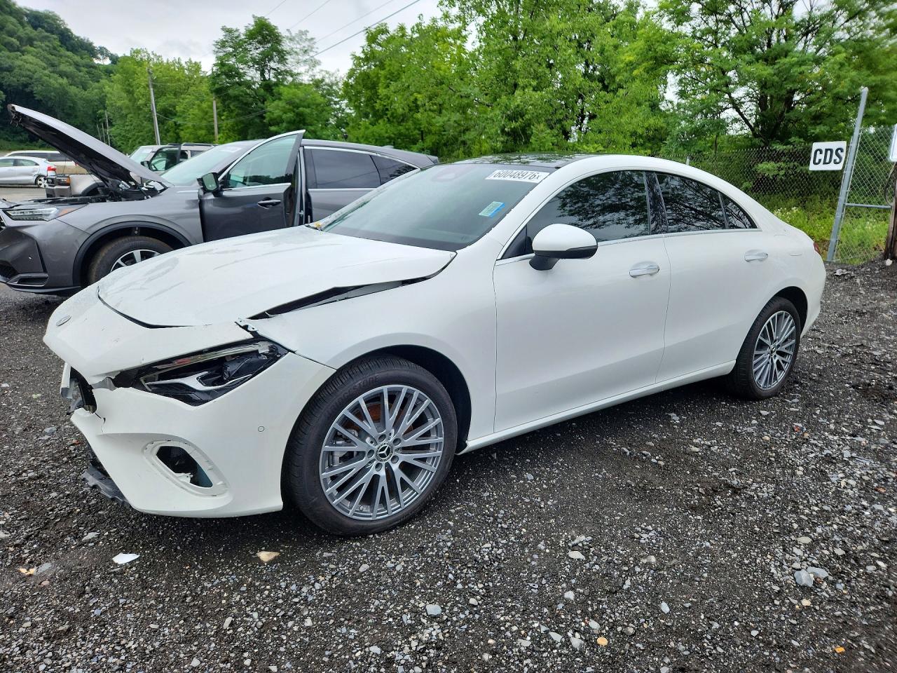 2026 Mercedes-Benz CLA 250, VIN W1K5J4GB3TN565034 — Front end
