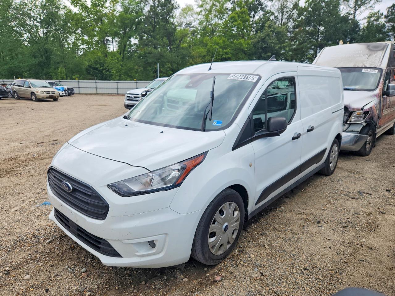 2022 Ford Transit Connect XLT, VIN NM0LS7T74N1518040 — Rear end