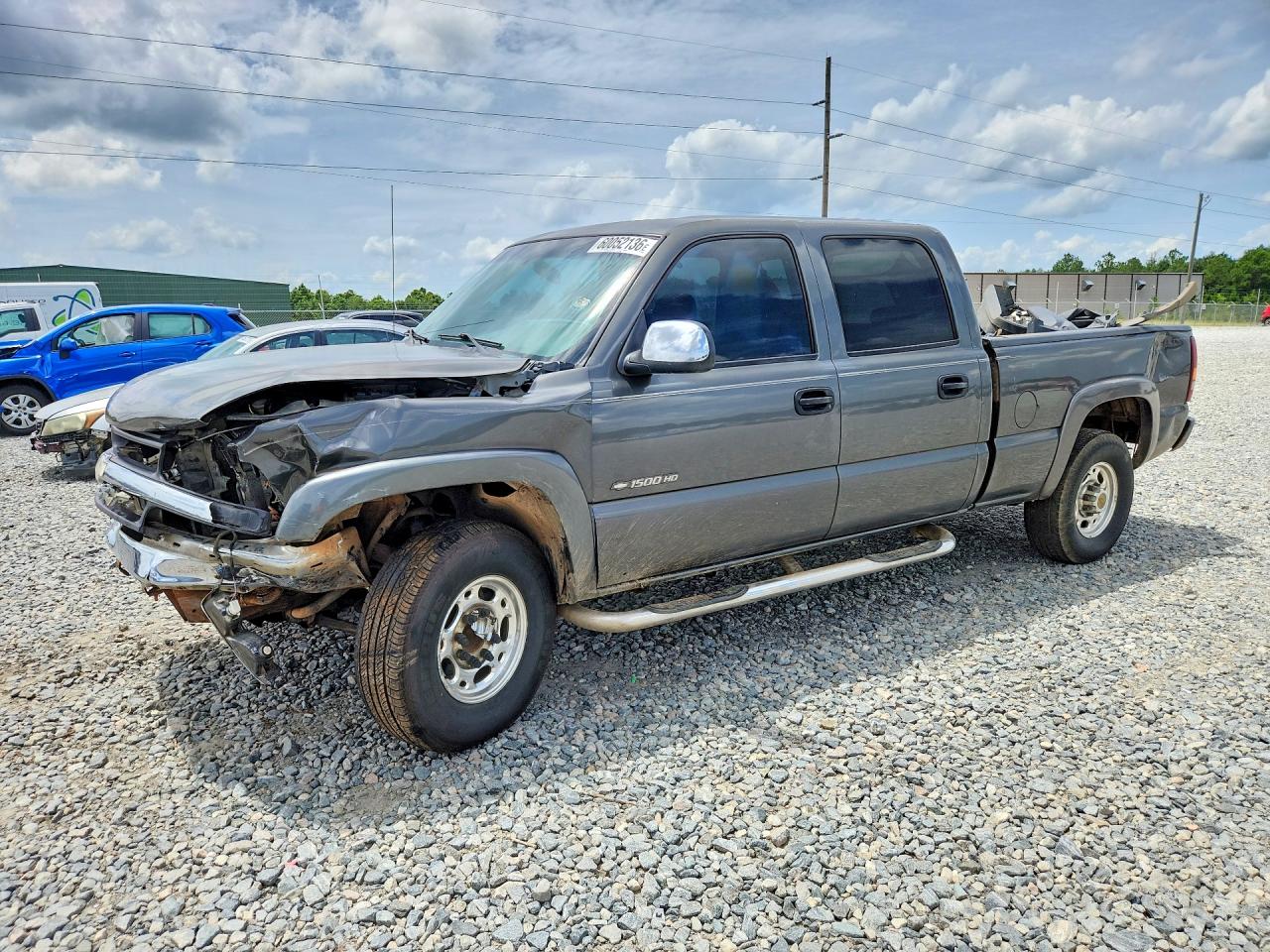 2002 Chevrolet Silverado 1500HD LS, VIN 1GCGC13U42F160876 — Перед