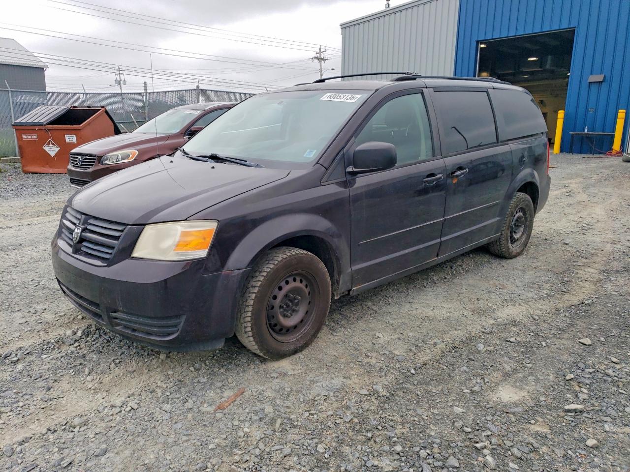 2010 Dodge Grand Caravan, VIN 2D4N4DE9AR383176 — Front end