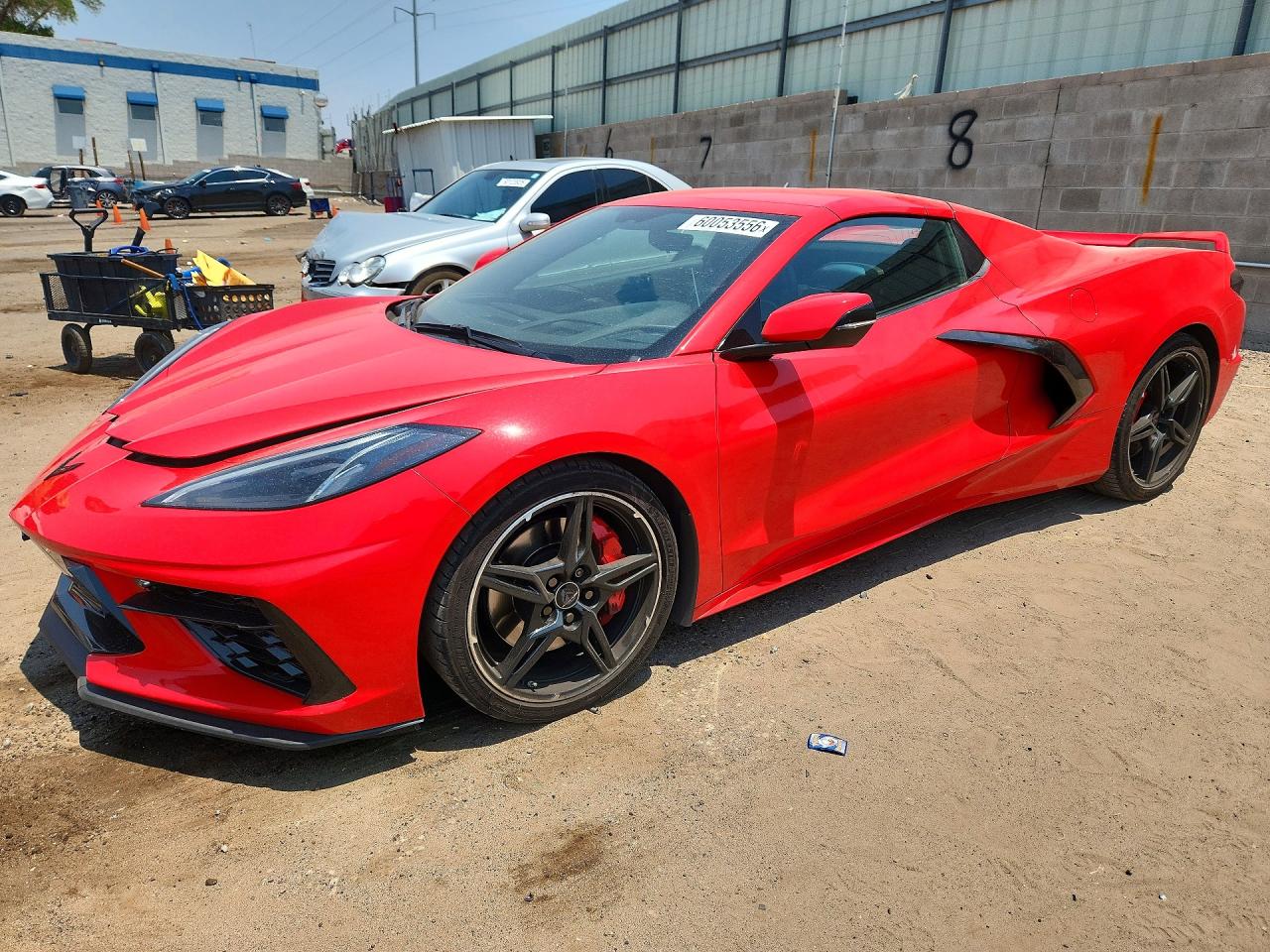 2020 Chevrolet Corvette 3LT, VIN 1G1Y83D44L5113783 — Мелкие вмятины и царапины