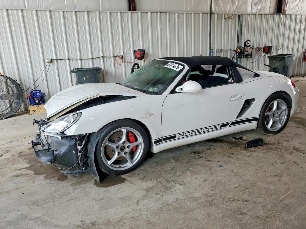 2011 Porsche Boxster S, VIN WP0CB2A83BS745730 — Front end