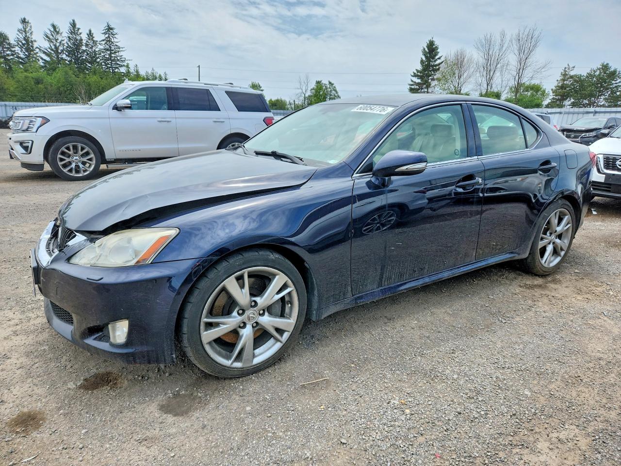 2010 Lexus IS 350, VIN JTHBE5C23A5023845 — Front end