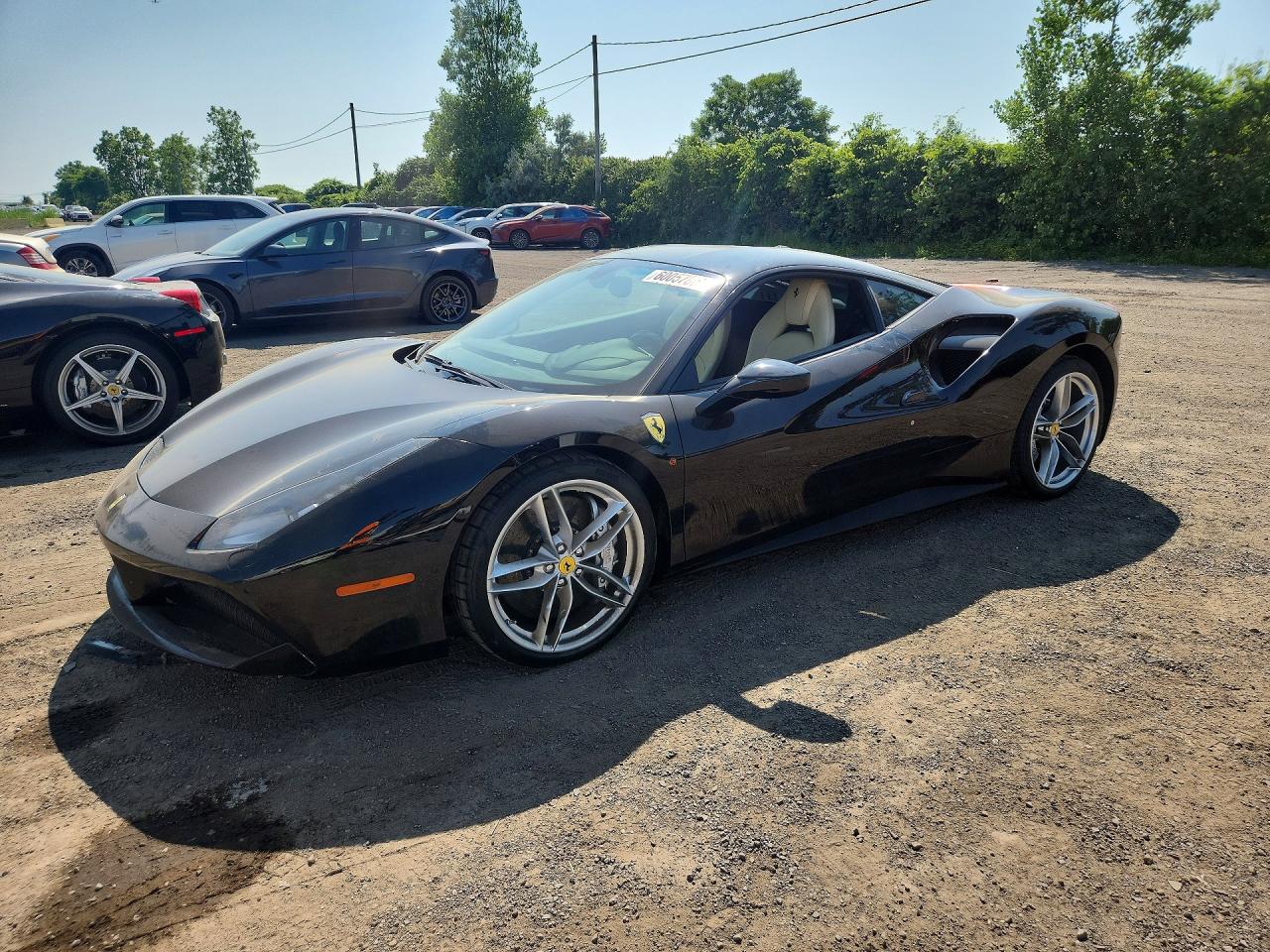 2016 Ferrari 488, VIN ZFF79ALA2G0219262 — Water / flood