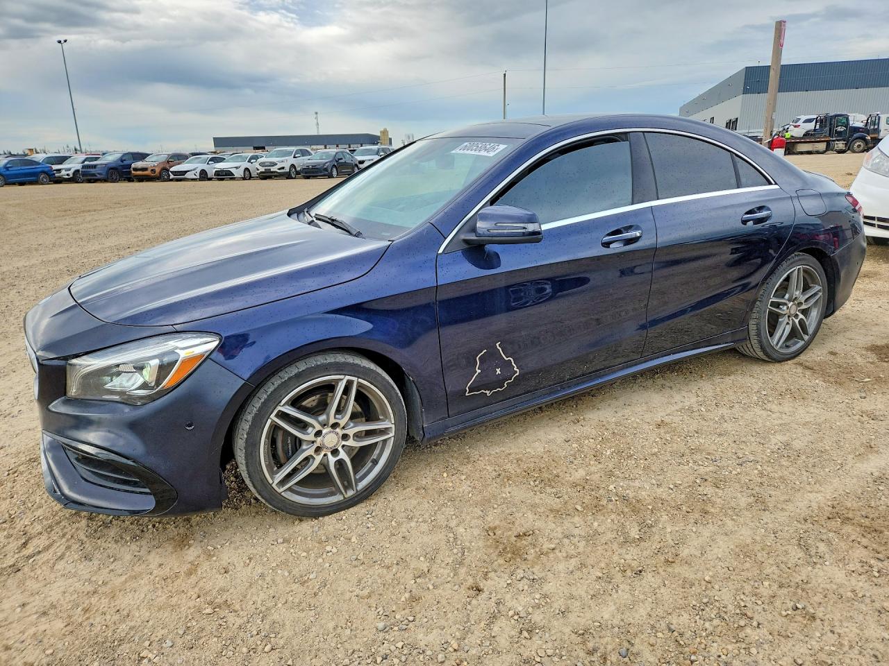 2017 Mercedes-Benz CLA 250, VIN WDDSJ4GB5HN450557 — Front end