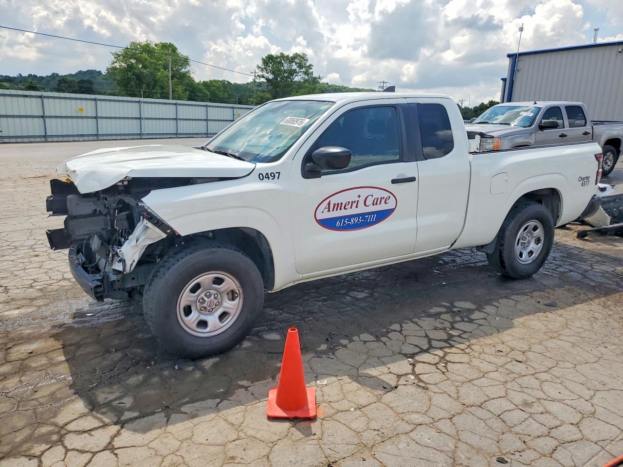 2024 Nissan Frontier S, VIN 1N6ED1CL7RN640497 — Front end