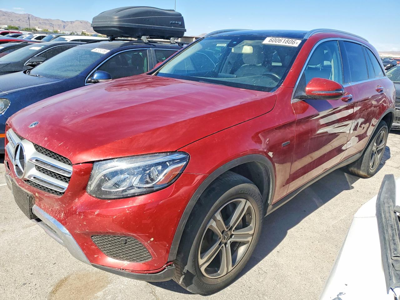 2019 Mercedes-Benz GLC 350e, VIN WDC0G5EB2KF495797 — Rear end