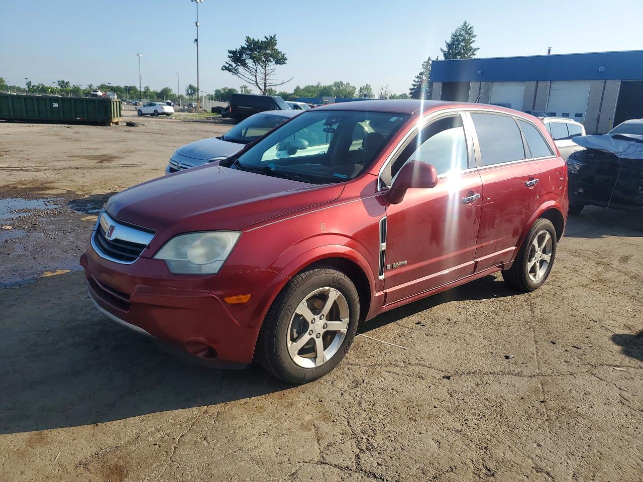 2008 Saturn VUE Green Line, VIN 3GSCL93Z58S718882 — Rear end