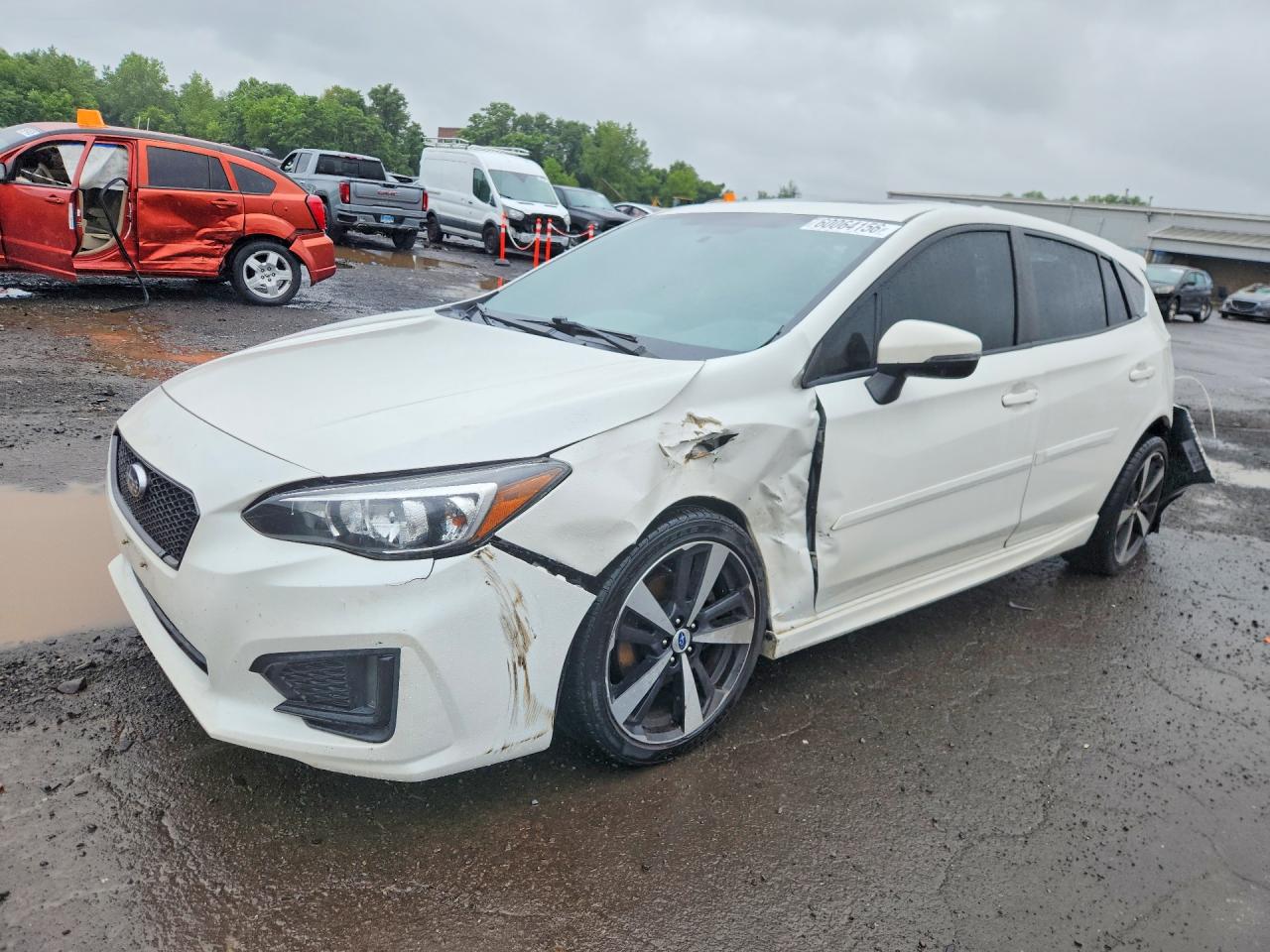 2018 Subaru Impreza Special Sports, VIN 4S3GTAM61J3721356 — Rear end