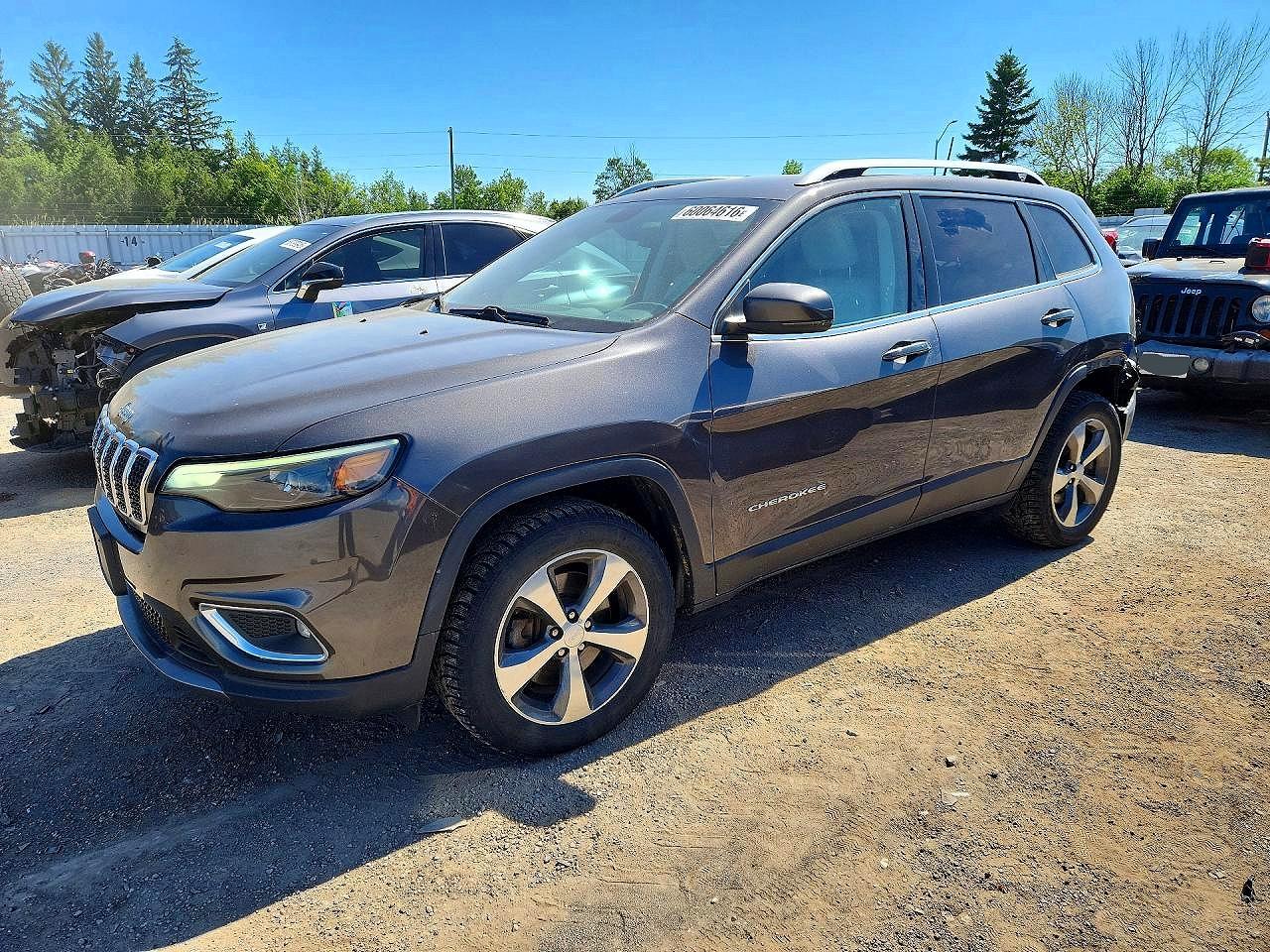 2019 Jeep Cherokee Limited, VIN 1C4PJMDX4KD152224 — Rear end