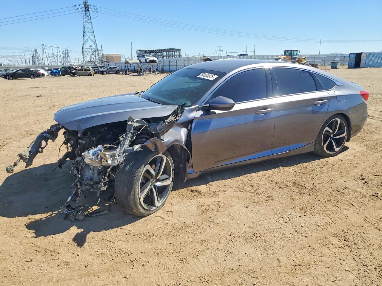 2019 Honda Accord Sport, VIN 1HGCV1F33KA012373 — Front end