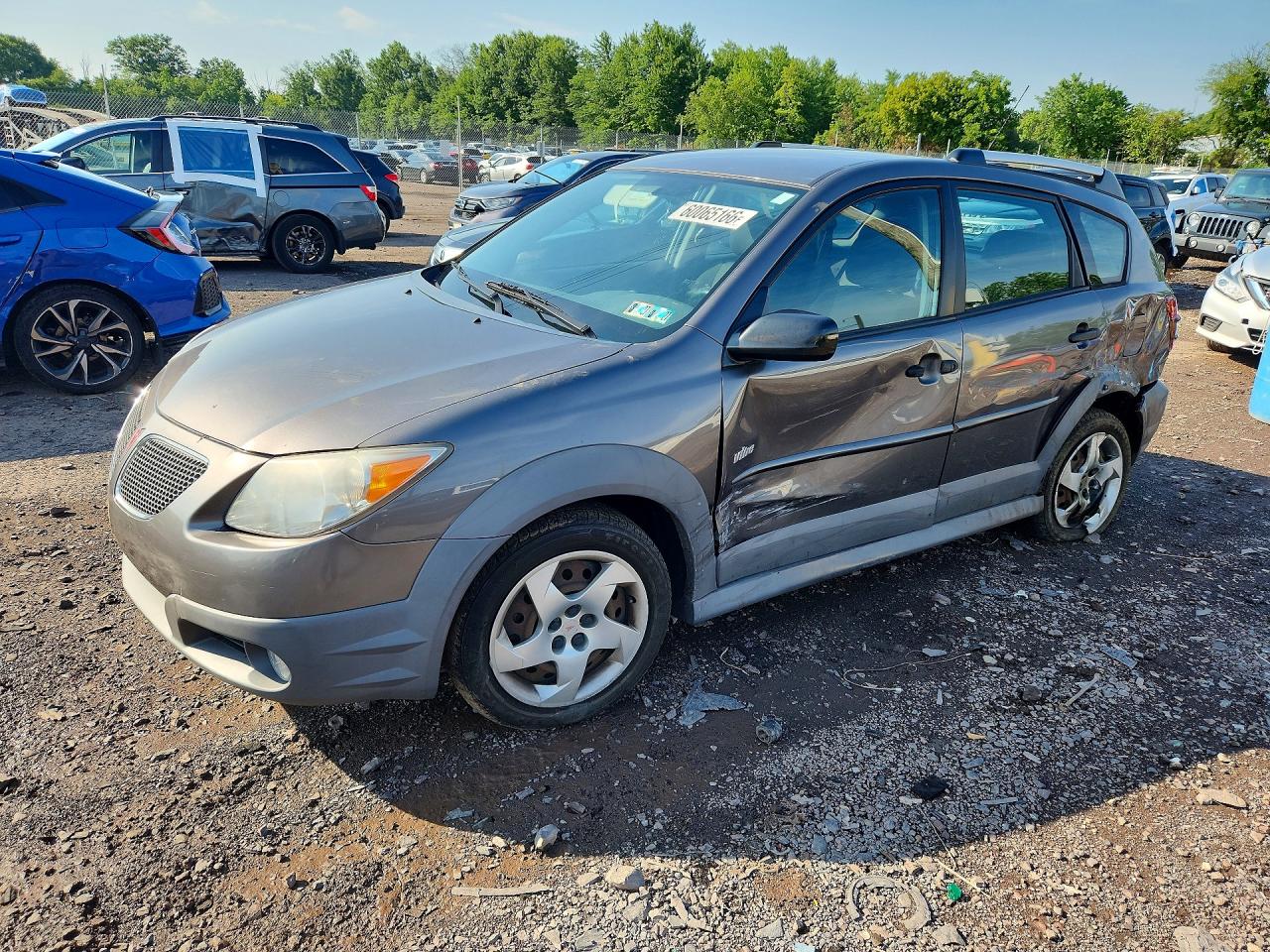2007 Pontiac Vibe, VIN 5Y2SL65867Z435872 — Side