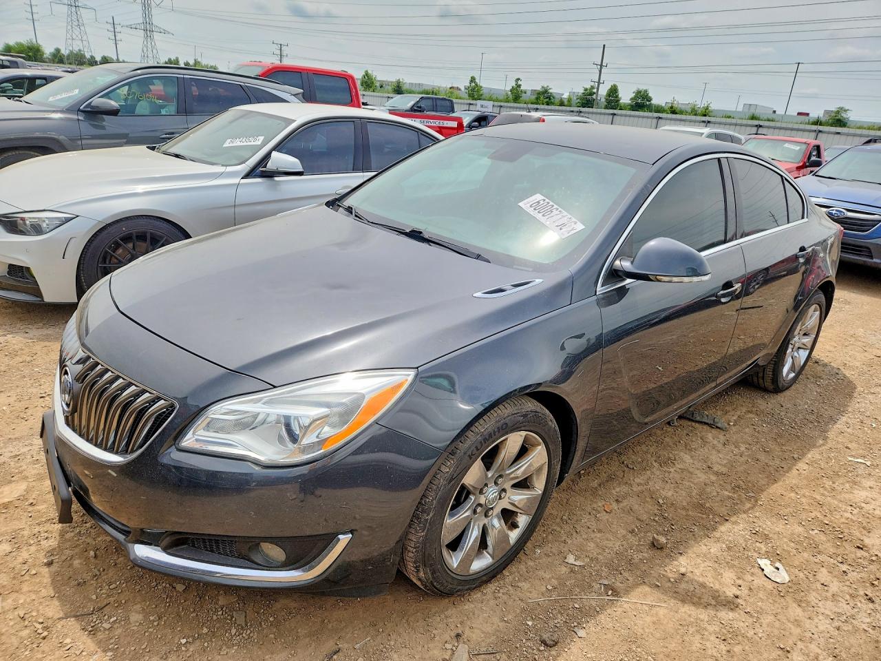 2014 Buick Regal, VIN 2G4GK5EX9E9283972 — Front end