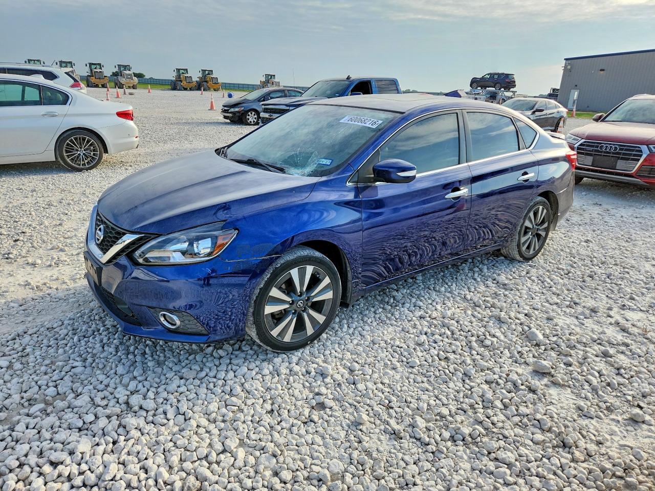 2016 Nissan Sentra SV, VIN 3N1AB7AP4GY296582 — Front end