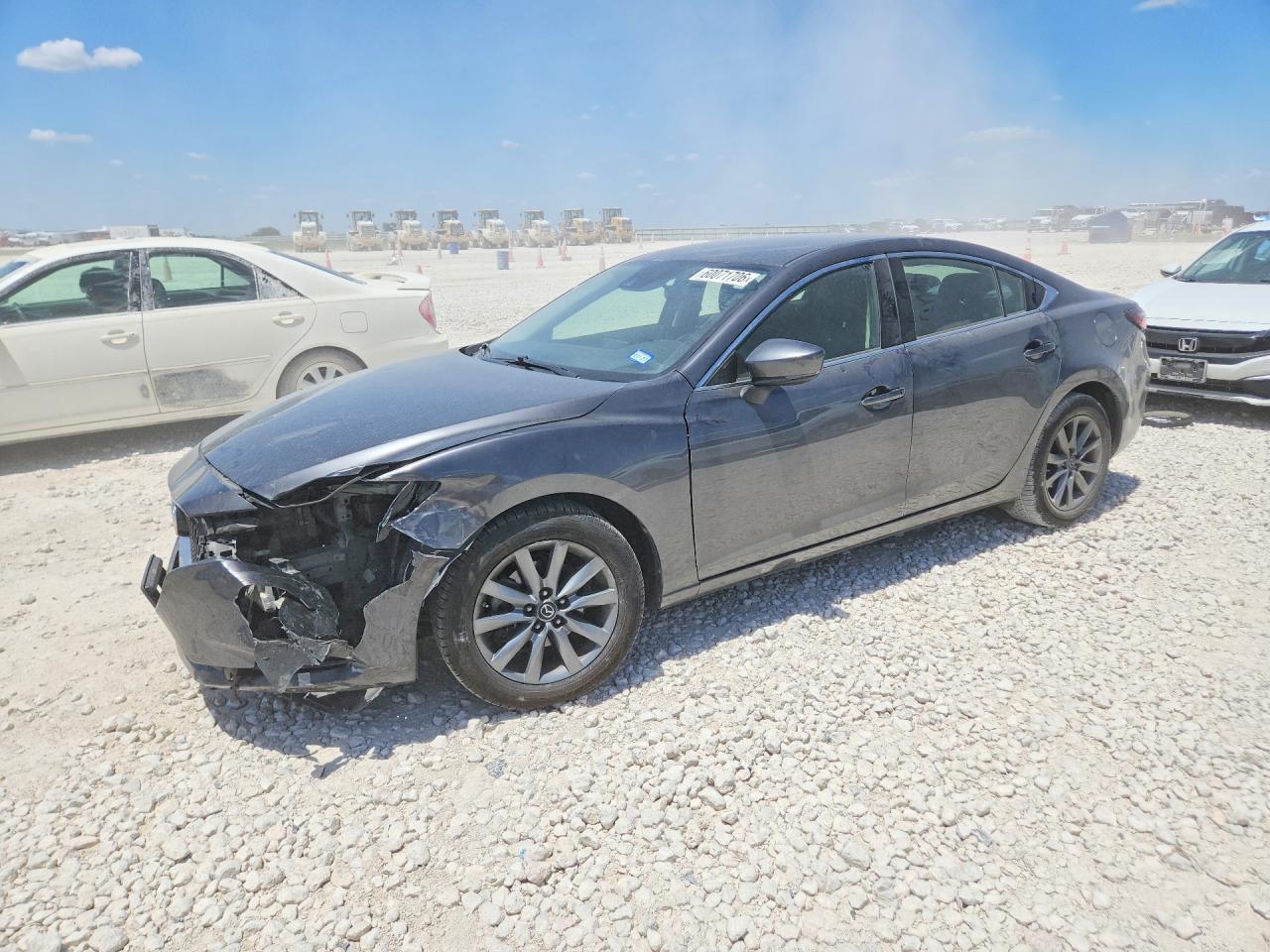 2018 Mazda 6 Sport, VIN JM1GL1UM2J1332204 — Front end