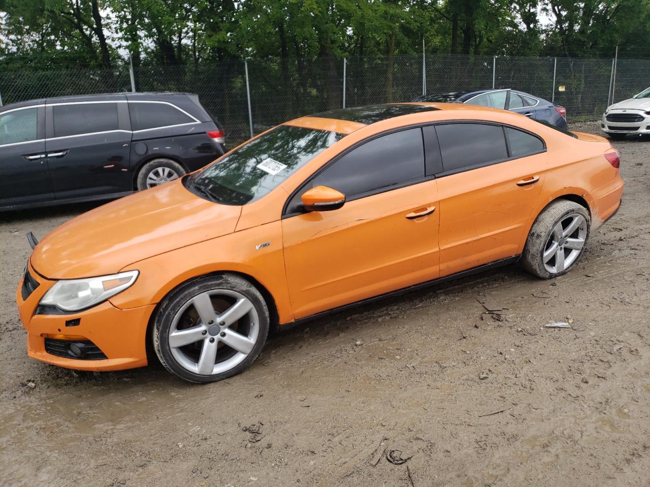 2009 Volkswagen CC Sport, VIN WVWEU73C89E540852 — Front end