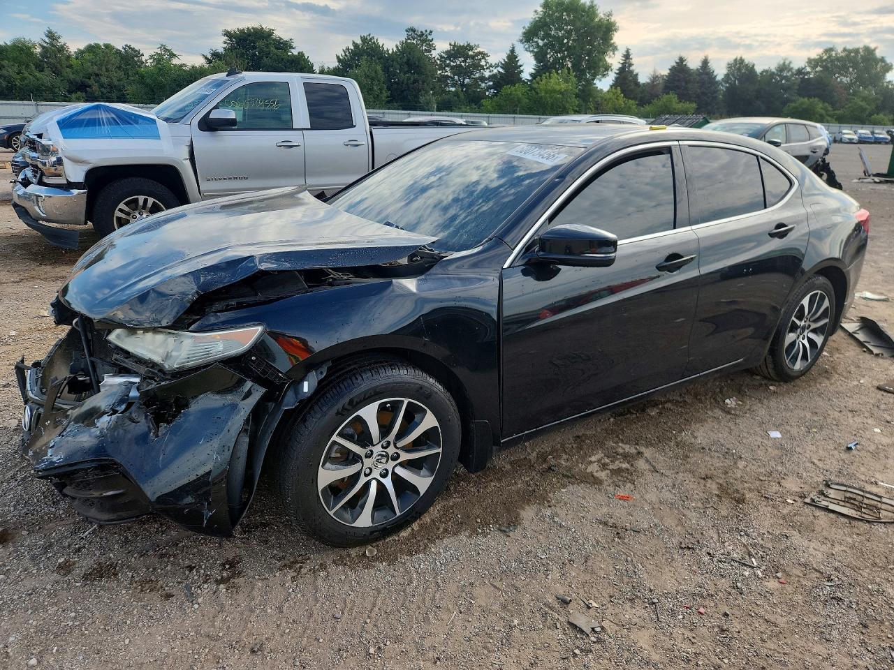 2016 Acura TLX, VIN 19UUB1F36GA000741 — Front end