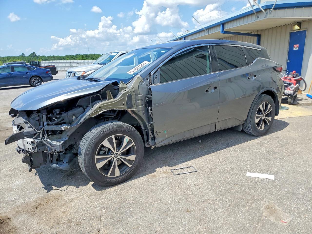 2020 Nissan Murano S, VIN 5N1AZ2AJXLN112837 — Бок
