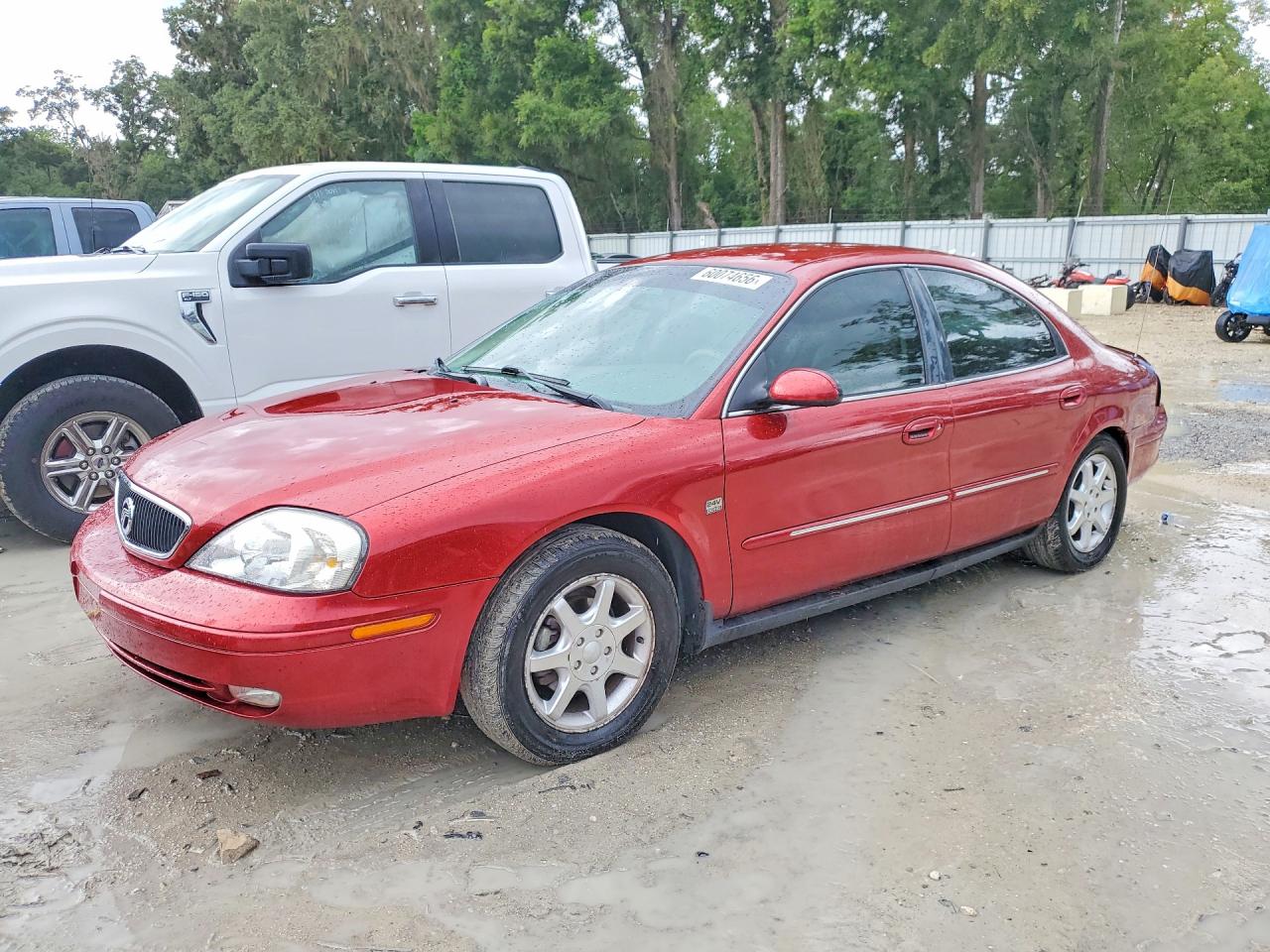 2000 Mercury Sable LS Premium, VIN 1MEFM55S8YA609864 — Rear end