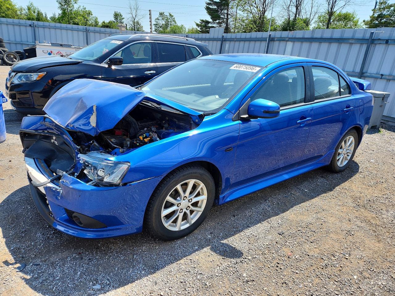 2016 Mitsubishi Lancer ES, VIN JA32U2FU1GU600532 — Front end