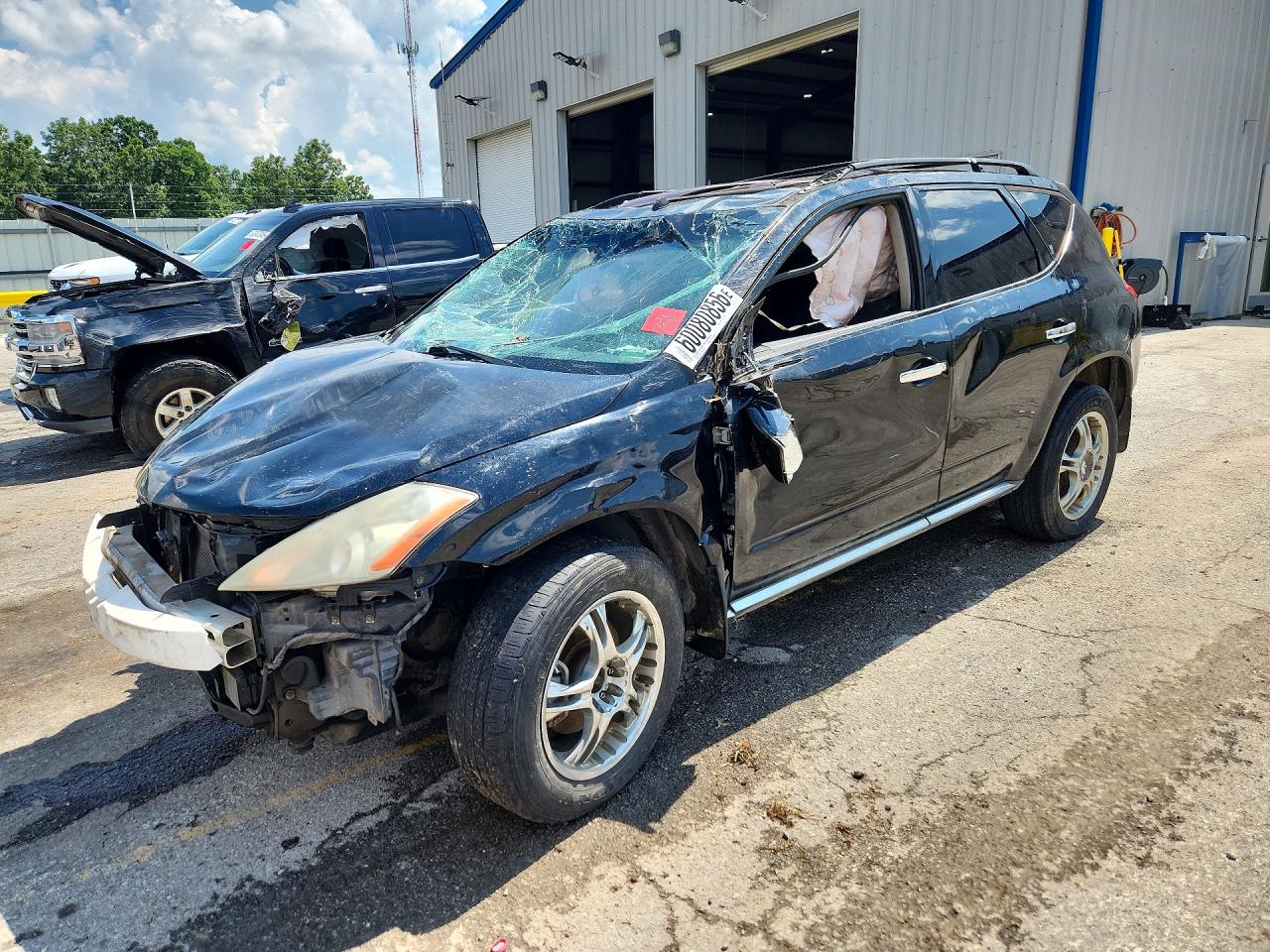 2007 Nissan Murano SL, VIN JN8AZ08T47W501932 — Rollover
