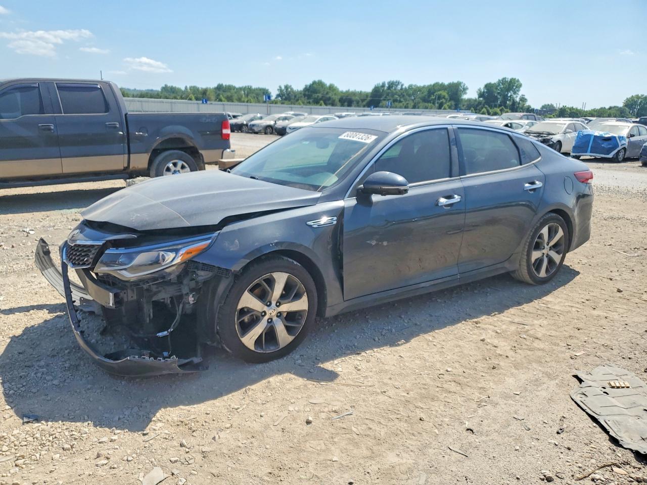 2020 Kia Optima S, VIN 5XXGT4L33LG408191 — Перед