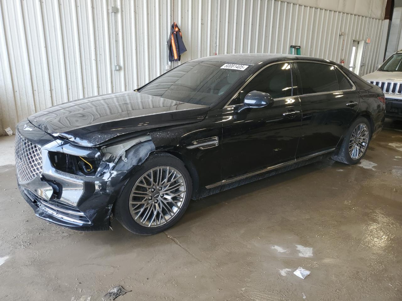 2021 Genesis G90 Ultimate, VIN KMTF54PH1MU088278 — Front end